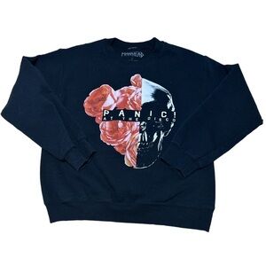 Panic at the disco manhead crewneck sweatshirt men’s small emo band shirt